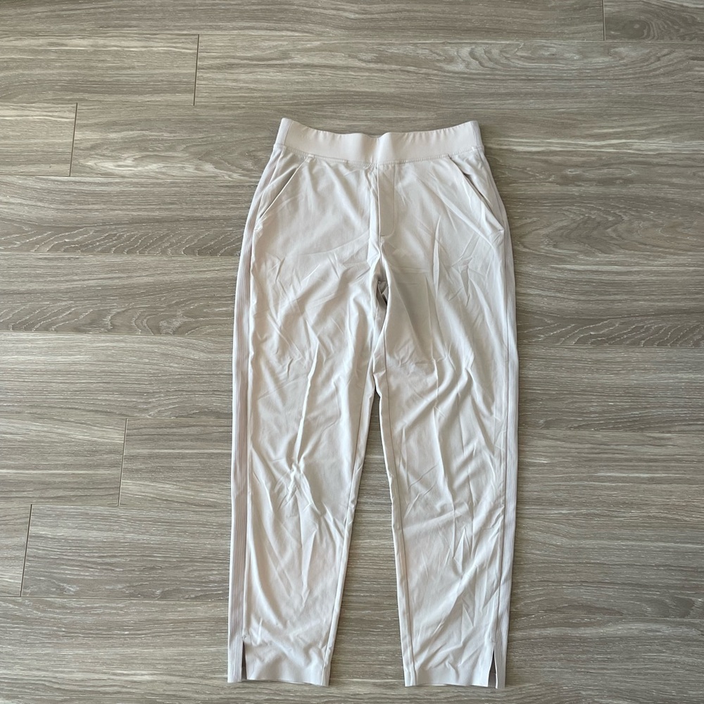 Cream Athleta Brooklyn Ankle Pant
